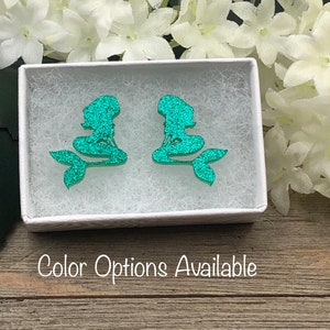 Mermaid Acrylic Earrings