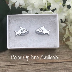 Baby Shark Acrylic Earrings