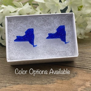 State of New York Acrylic Earrings