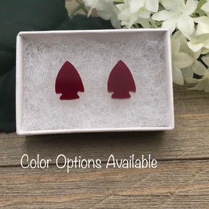 Arrowhead Acrylic Earrings
