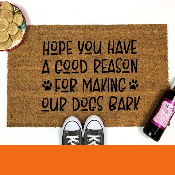 Dog Doormat Funny Doormat Dog Lover Doormat Pet Doormat Etsy
