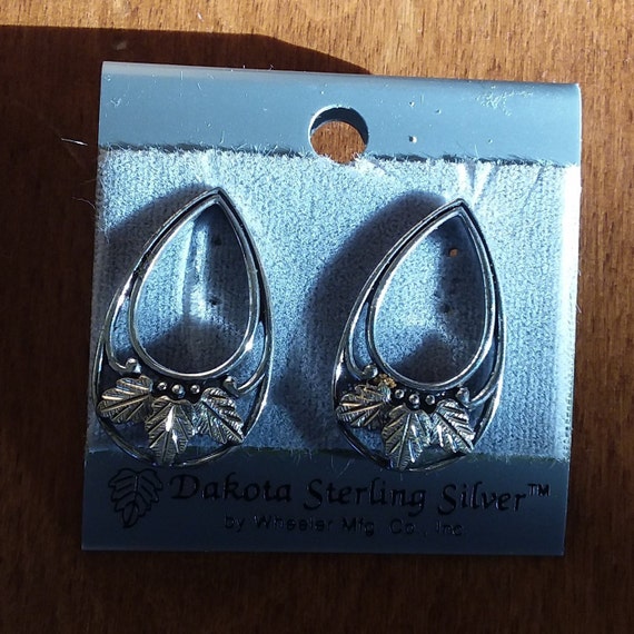 Sterling Silver Wheeler Dakota Earrings - image 1