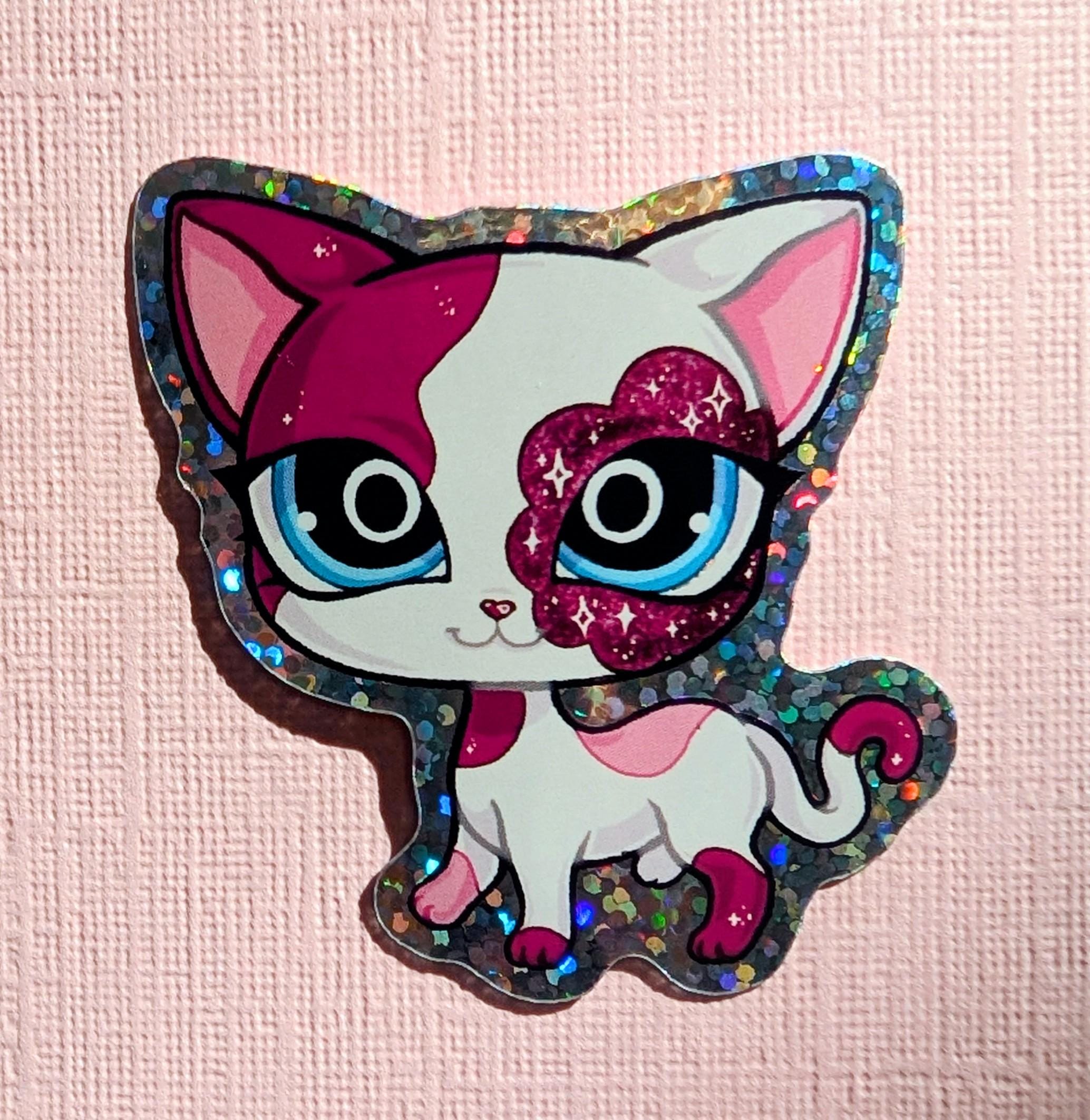 Lps Sticker Eye Glitter Littlest Pet Shop Stickers - Etsy