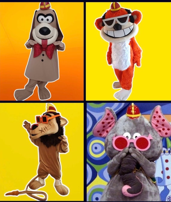 The Banana Splits FULL Costume Fleegle Drooper Snorky or Bingo Cosplay Mascot Childrens costume adults Preorder Etsy
