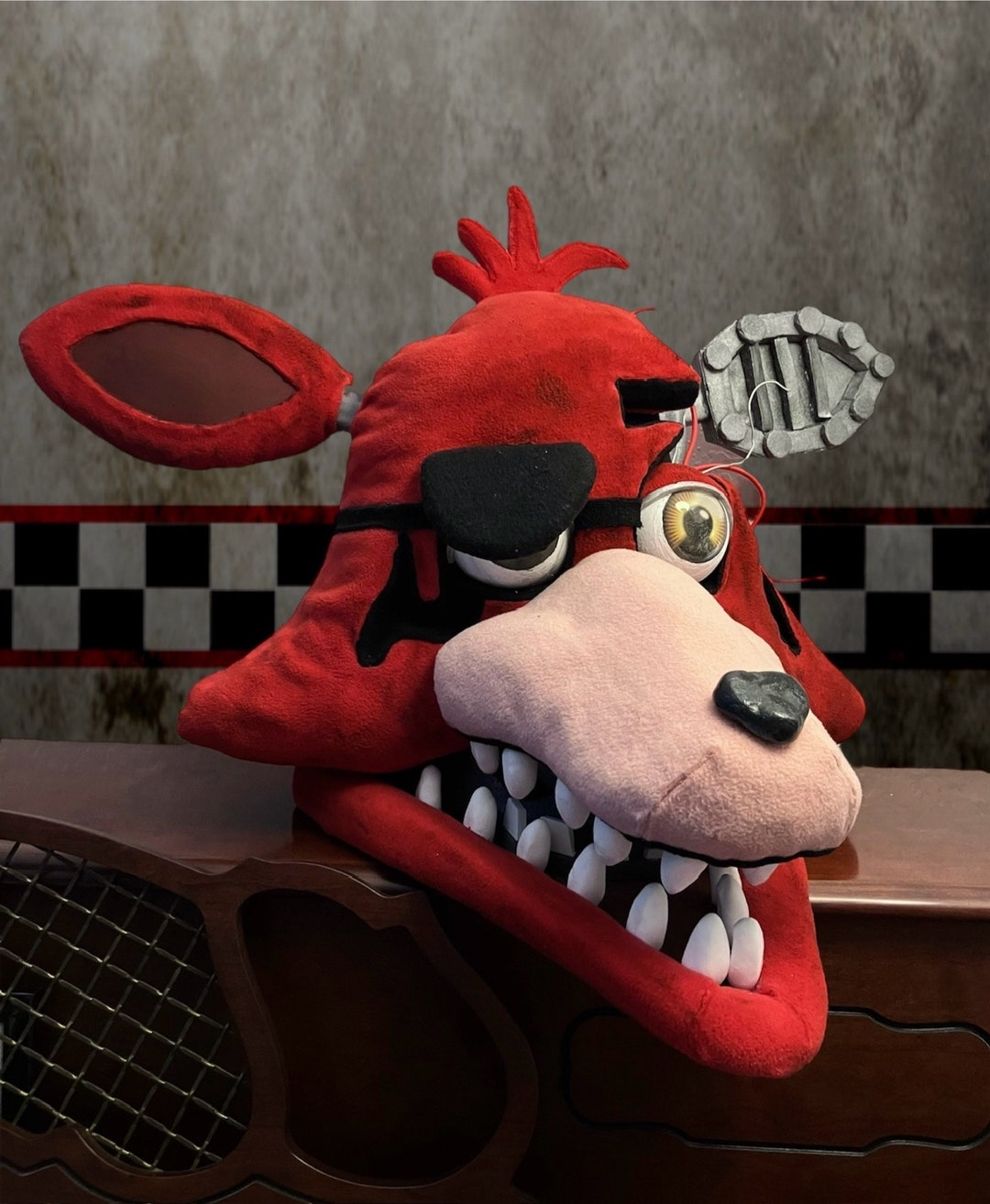Buy Withered Foxy Cosplay FNAF Mask 3D Printed Five Nights At Freddy s Buy Withered Foxy Cosplay FNAF Mask 3D Printed Five Nights At Freddy s