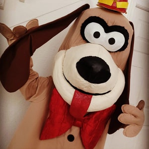 Banana Splits Mascot Costume: Fleegle, Drooper, Snorky, Bingo Cosplay