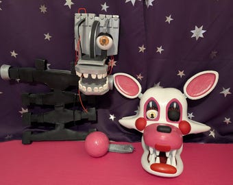 The Mangle Five Nights at Freddy's 2 full Costume PROP LED lights Fnaf Movie Endoskeleton Animatronic Funtime Foxy the Pirate Rare Find READ