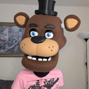 Freddy Fazbear Mask, Five Nights At Freddy's FNAF Cosplay (PREORDER)