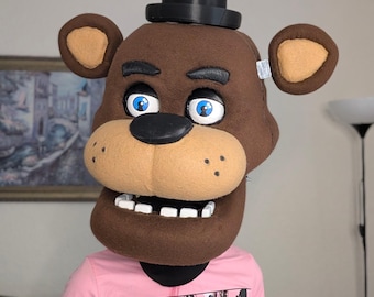Freddy Fazbear Mask, Five Nights At Freddy's FNAF Cosplay (PREORDER)