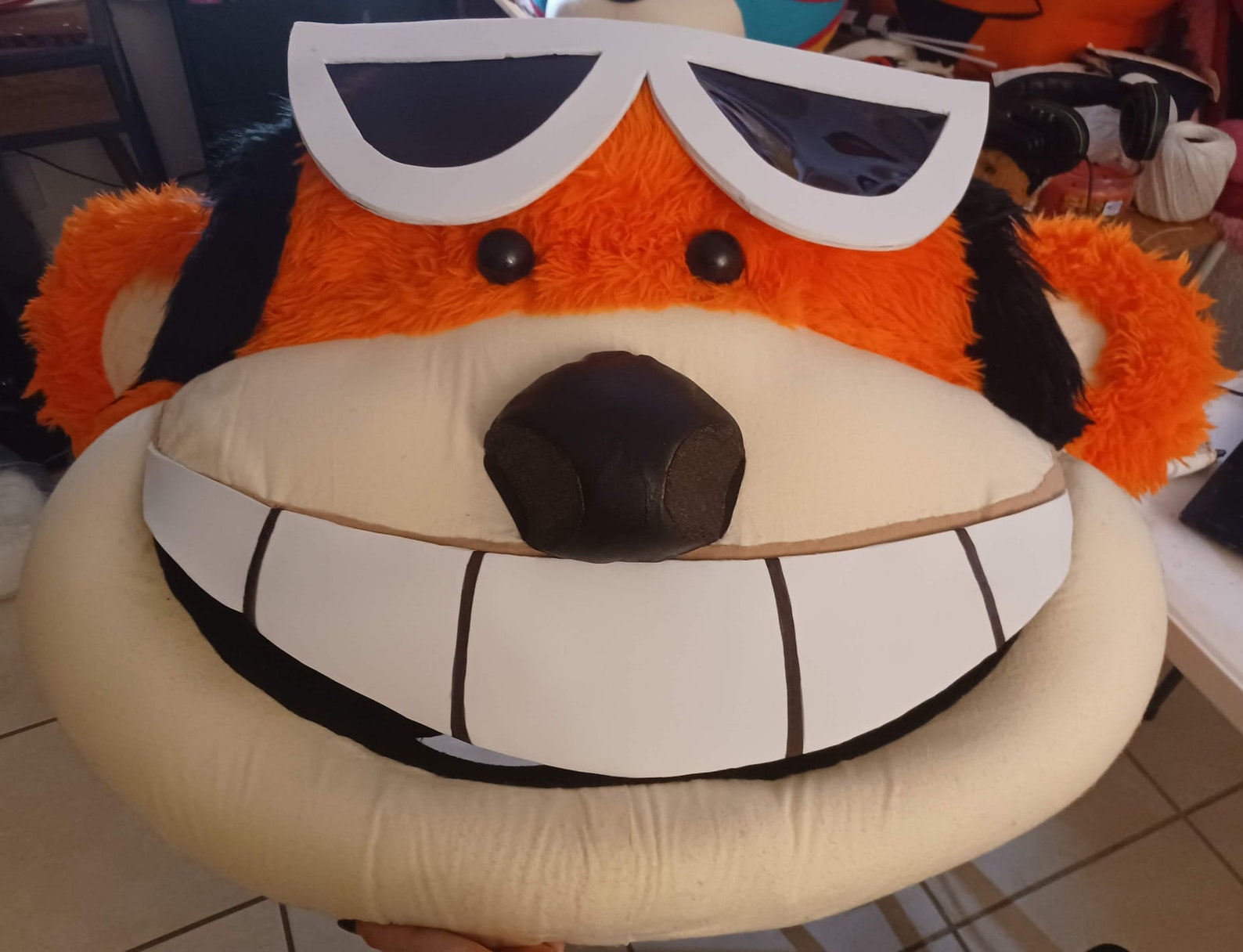 Banana Splits Mascot Costume: Fleegle, Drooper, Snorky, Bingo Cosplay