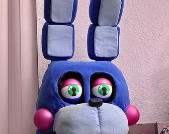 Rockstar Bonnie Mask FNAF Costume, Five Nights At Freddy’s Cosplay (Preorder)