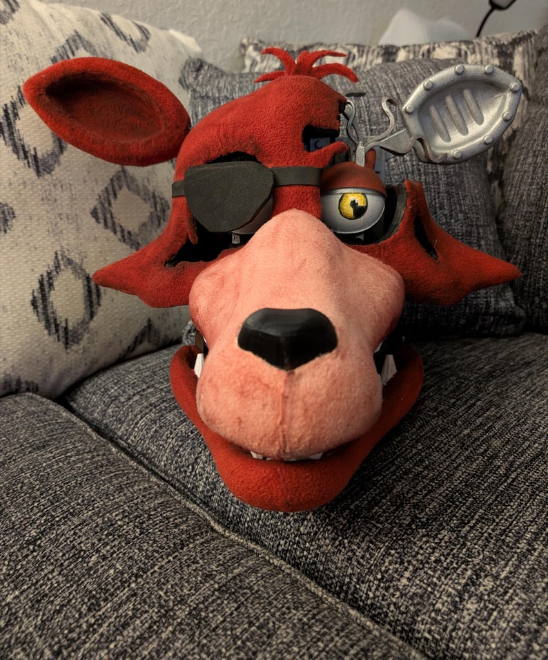 Withered Foxy Cosplay FNAF Mask 3D Printed Five Nights at Freddy’s ...