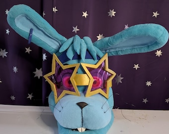 Glamrock Bonnie Mask, FNAF Costume Cosplay (Pre-Order)