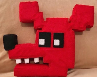 Foxy 8-Bit Plush: Five Nights At Freddy’s Foam Head