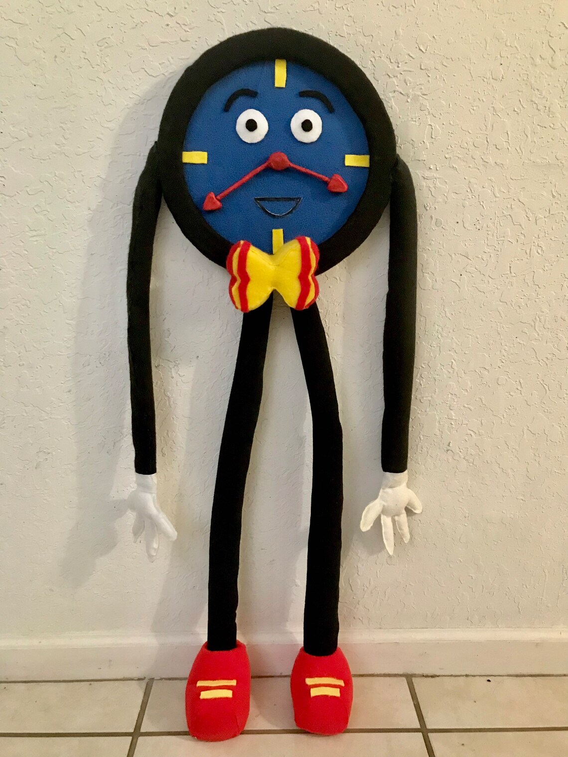 DHMIS Tony the Clock PROP Puppet Yellowguy Redguy Duckguy Etsy