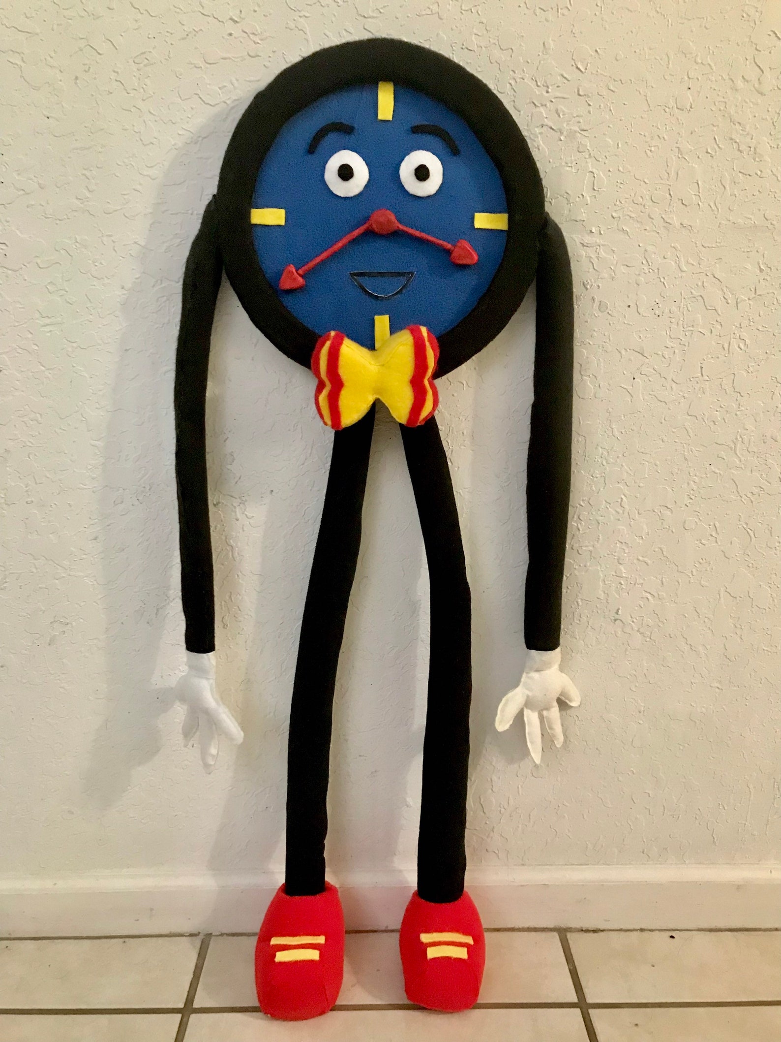 DHMIS Tony the Clock PROP Puppet Yellowguy Redguy Duckguy Etsy