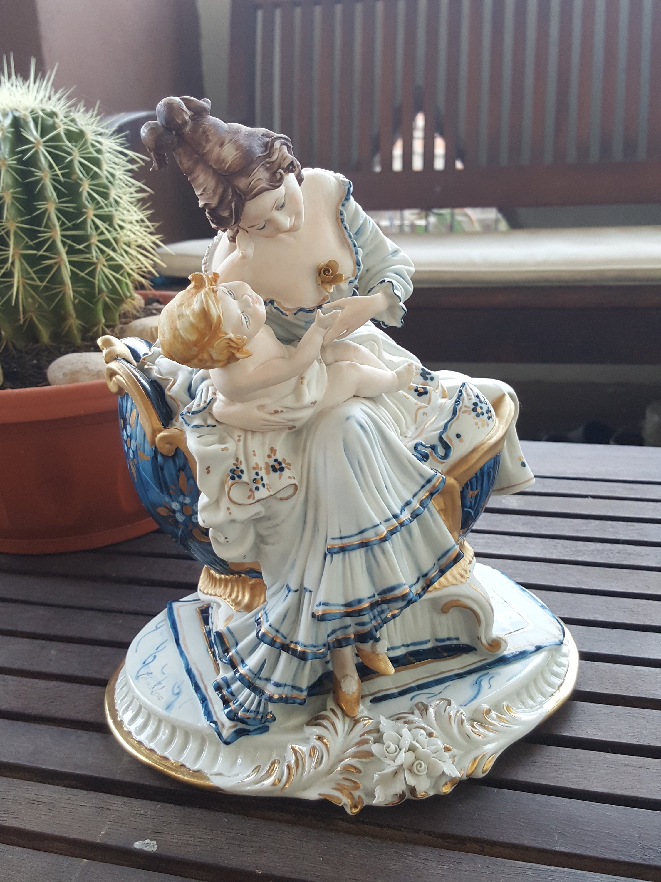 Capodimonte Figurine by Edoardo Tasca Rare piece Etsy