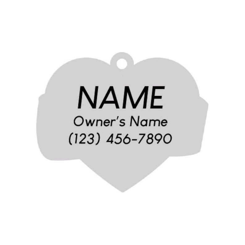 Pet Id Tag Dog Id Tag Dog Tag for Dogs Personalized Tags Etsy