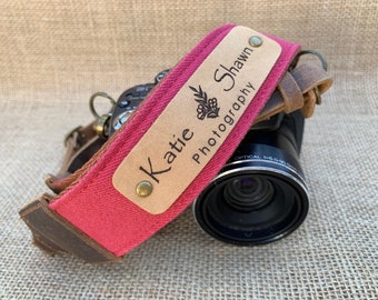 Custom Camera Strap, Wedding Photographer Gift, Canon Camera Strap, BFF Birthday Gift