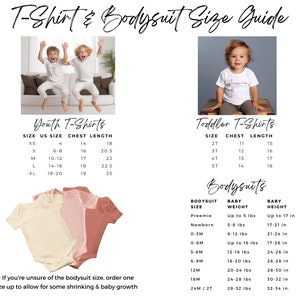 a baby's bodysuit size guide for a baby