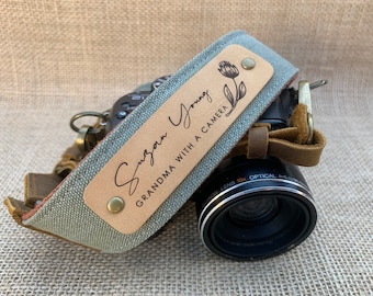 Custom Camera Strap as Photographer Valentine's Day Gift, Nikon Camera Strap