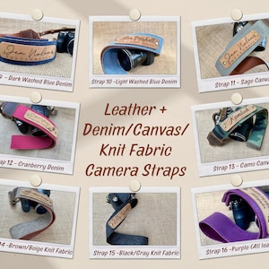 Personalized Leather Camera Strap, Custom Camera Strap, Wedding Photographer Thank you Gift, Christmas Gifts, DSLR Camera Strap, BFF Birthday Gift, Nikon Camera Strap, Canon Camera Strap, Camera Accessories, Father In Law Christmas Gift, Gift Ideas