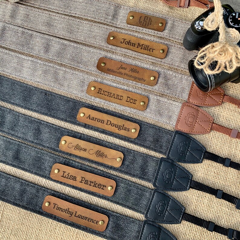 Personalized Camera Strap Valentines Day Gift Custom Photography Accessory