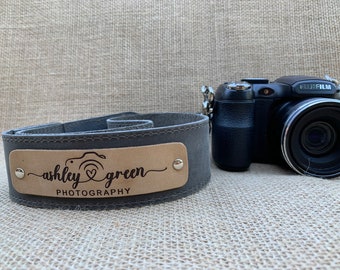 DSLR Camera Strap, Photographer Gift, Custom Camera Strap, Leather Camera Strap