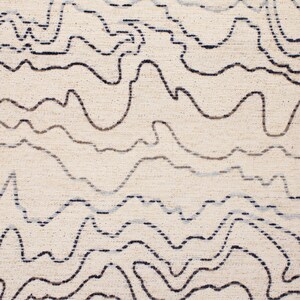 1.9 yards) 65% off Greenhouse Seaside Chenille/woven / Upholstery Fabric / neutral/blue