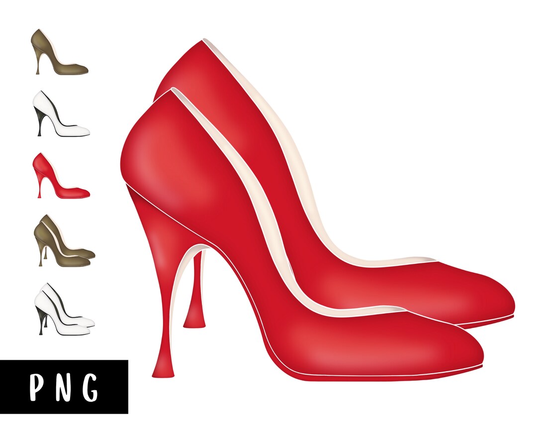 Stiletto Clipart Fashion Clipart High Heel Shoes Etsy Singapore