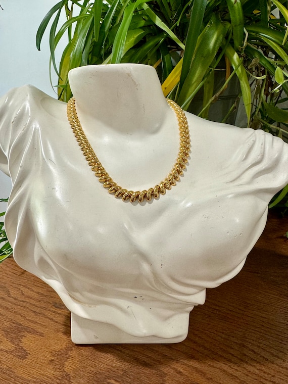 Vintage Napier Gold Necklace