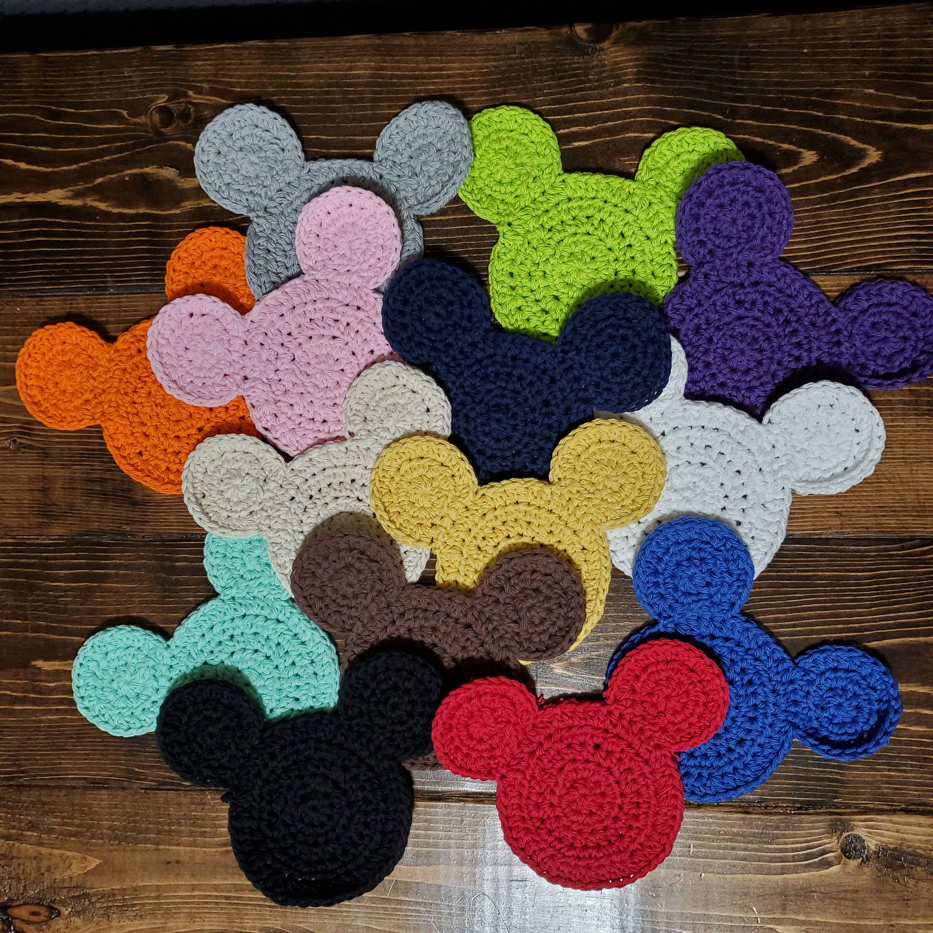 How to Crochet Mickey Mouse Coaster