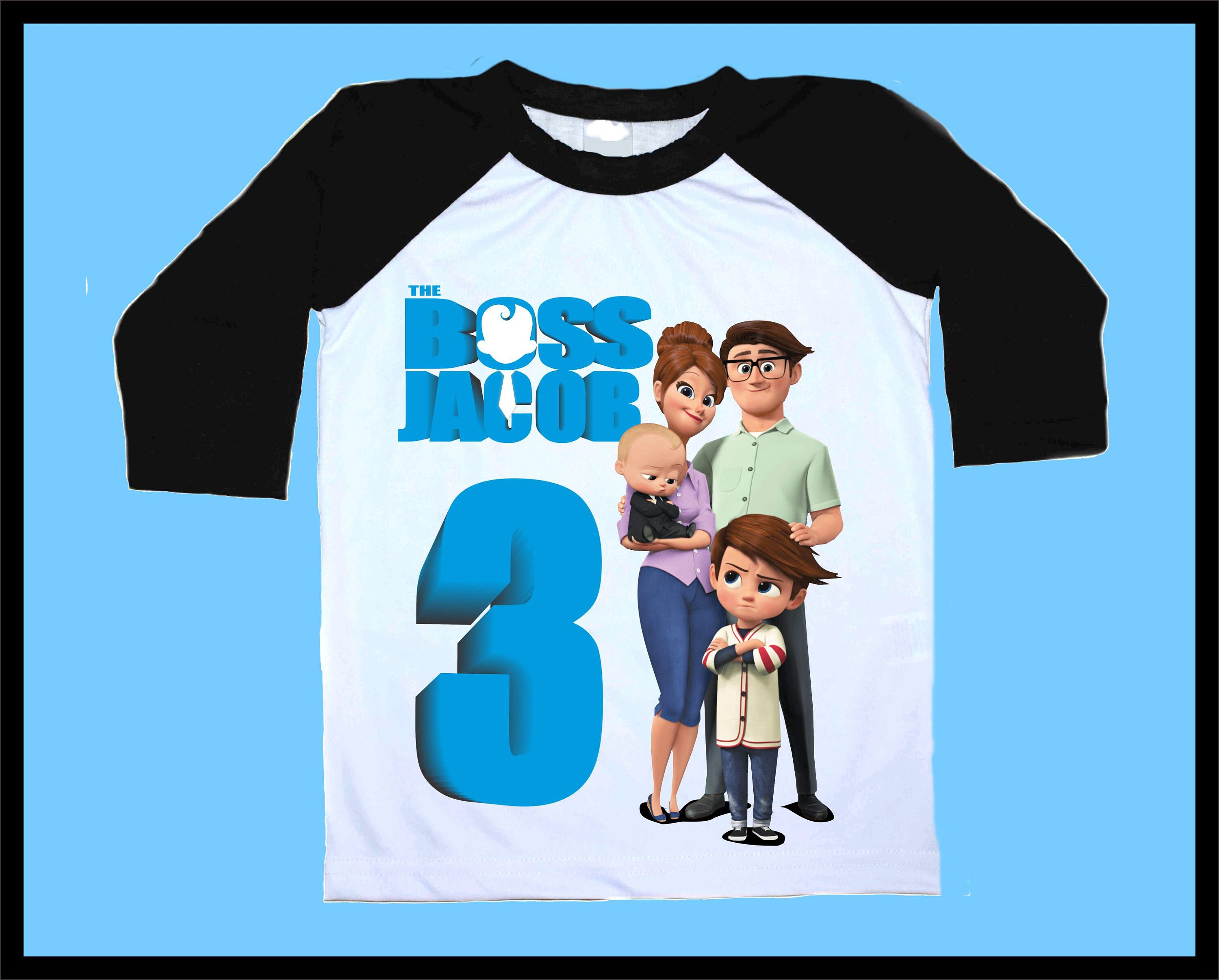 boss baby custom shirts