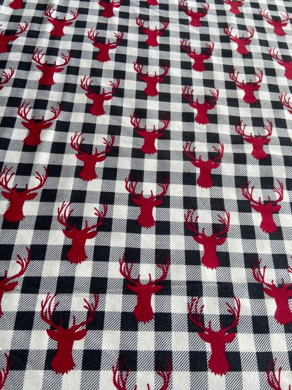 Cotton Flannel Fabric 1 Yard Etsy