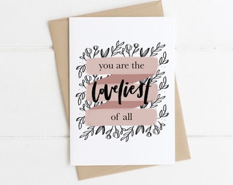 You are the Loveliest of All Anniversary Card | Happy Valentine's Day Card | I Love You Card | Romantic Card for Wife | Card for Partner