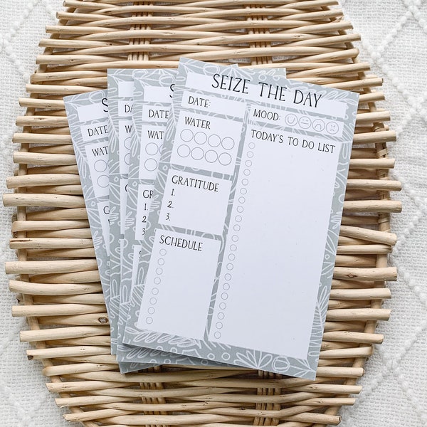 Daily Planner Notepad | To Do List Planner Notepad | Daily Planner 2022 | Daily Task List | Undated Planner | Productivity Planner