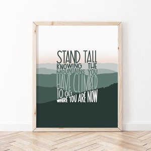 Affiche sur la santé mentale | Art mural affirmations positives | Affiche d'affirmation positive | Décoration de bureau pour thérapeute en santé mentale | Décoration de la classe