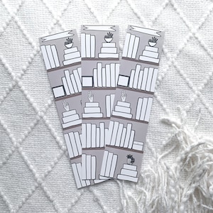 Book Tracker Bookmark | Bookshelf Bookmark | Reading Log Bookmark | Reading List Bookmark | Book Lovers Gift | Book Lover | Bookish