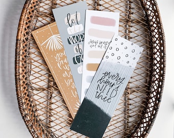 Bible Bookmark Set | Bible Bookmarks | Christian Bookmark | Bookmark for Bible | Bible Accessories
