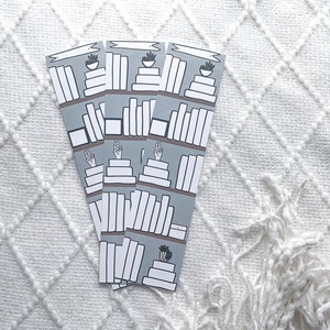 Book Tracker Bookmark | Bookshelf Bookmark | Reading Log Bookmark | Reading List Bookmark | Book Lovers Gift | Book Lover | Bookish