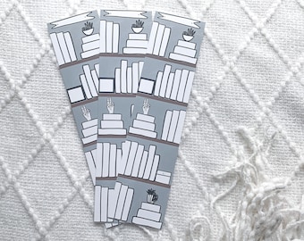 Book Tracker Bookmark | Bookshelf Bookmark | Reading Log Bookmark | Reading List Bookmark | Book Lovers Gift | Book Lover | Bookish