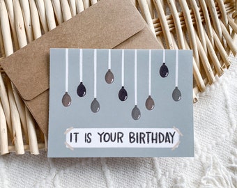 It Is Your Birthday Greeting Card | The Office Birthday Card | Funny Birthday Card | Dwight Schrute Birthday | 4.25 x 5.5 Inch Card
