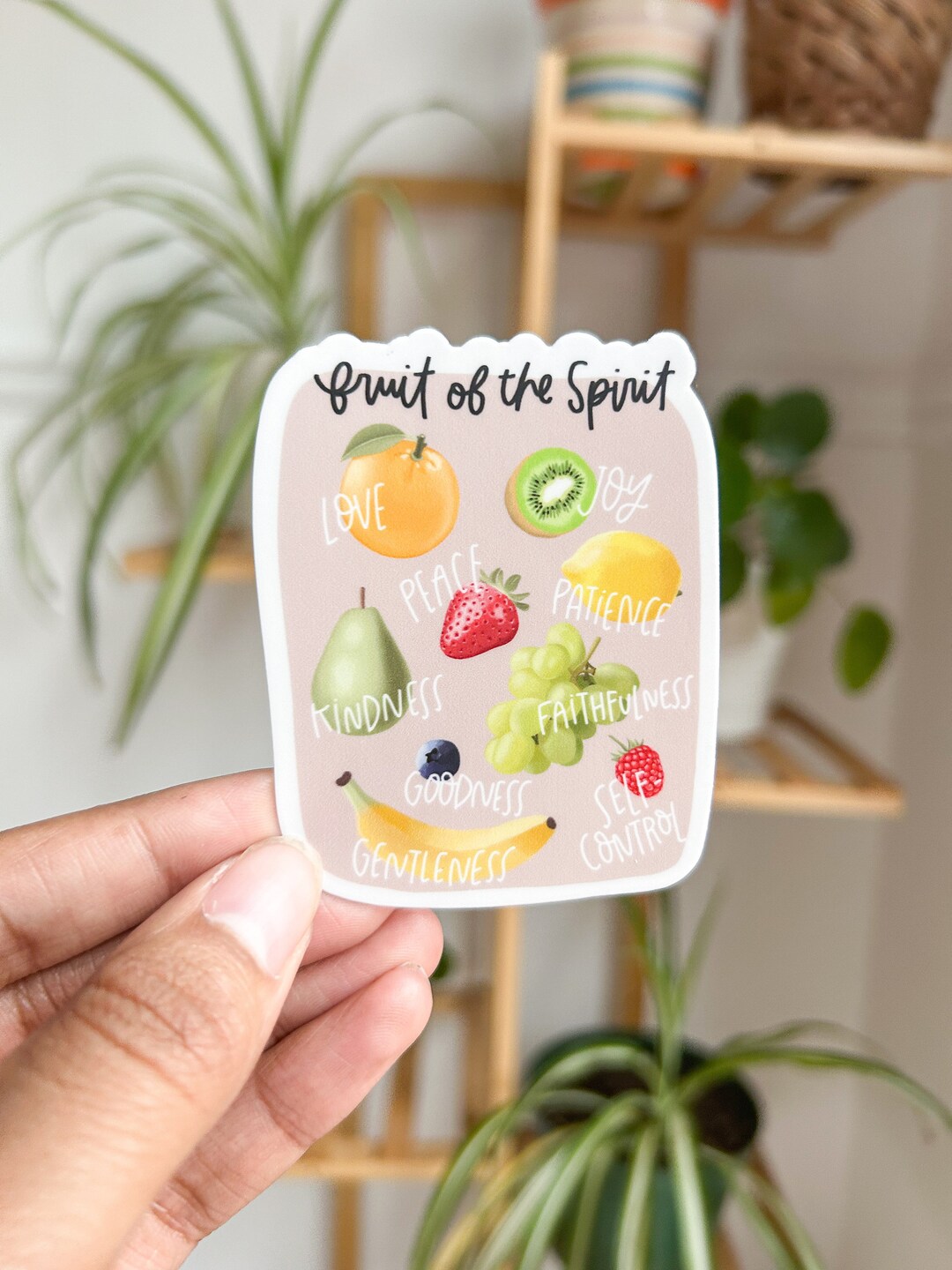 Fruit of the Spirit Sticker | Christian Sticker | Faith Sticker ...