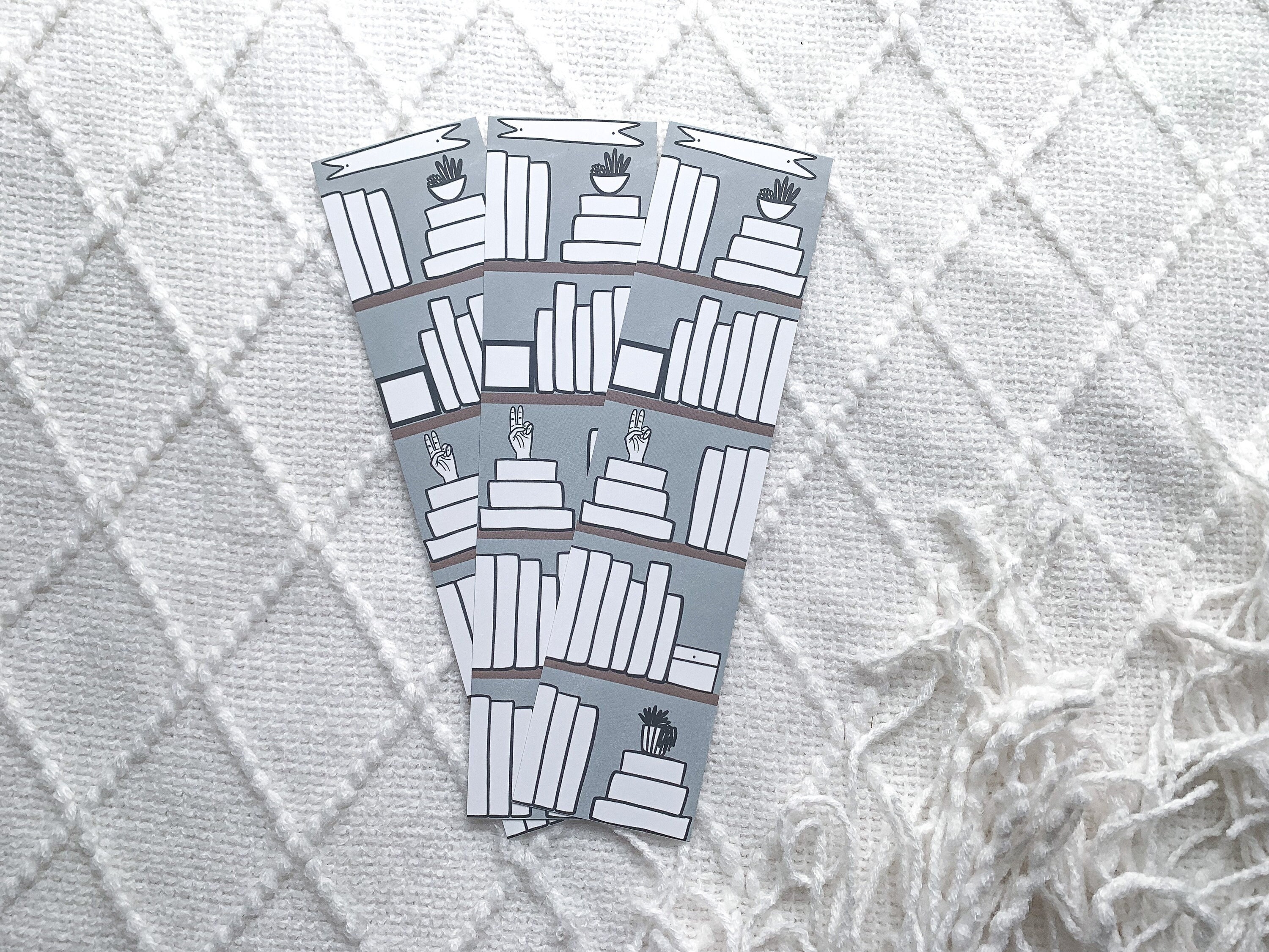 Book Tracker Bookmark | Bookshelf Bookmark | Reading Log Bookmark ...