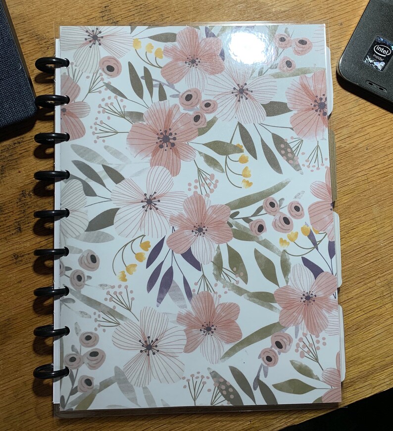 Reversible Discbound Planner Cover Disc Option Included Etsy