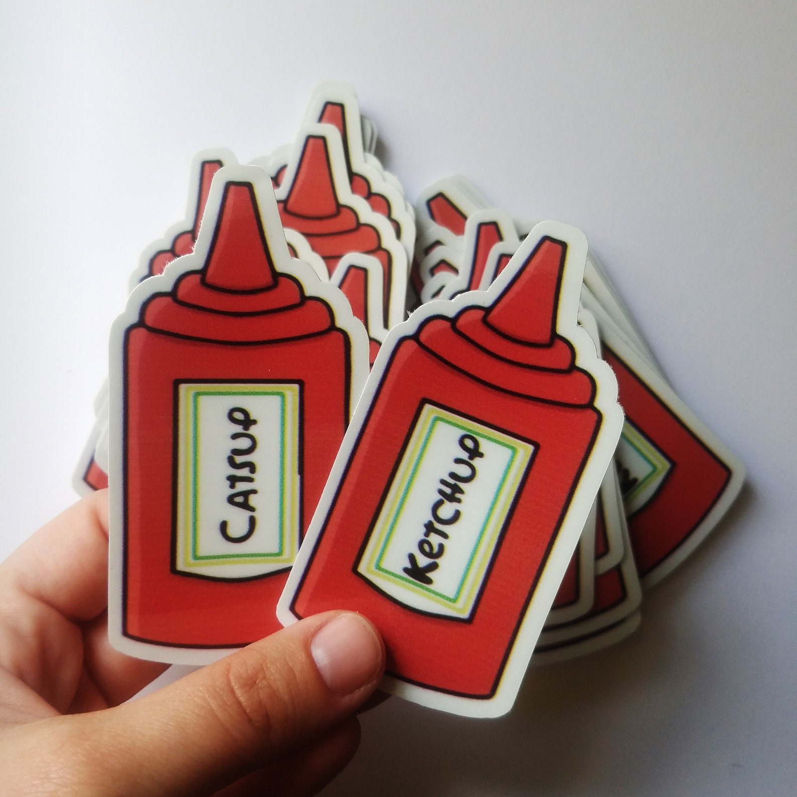 Ketchup or Catsup Mr.Burns The Simpsons Themed Sticker Etsy