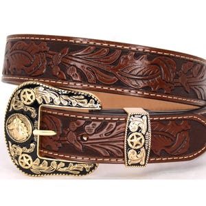 New boho western gold And Rust Color Belt Buckle Approx. 3.5\