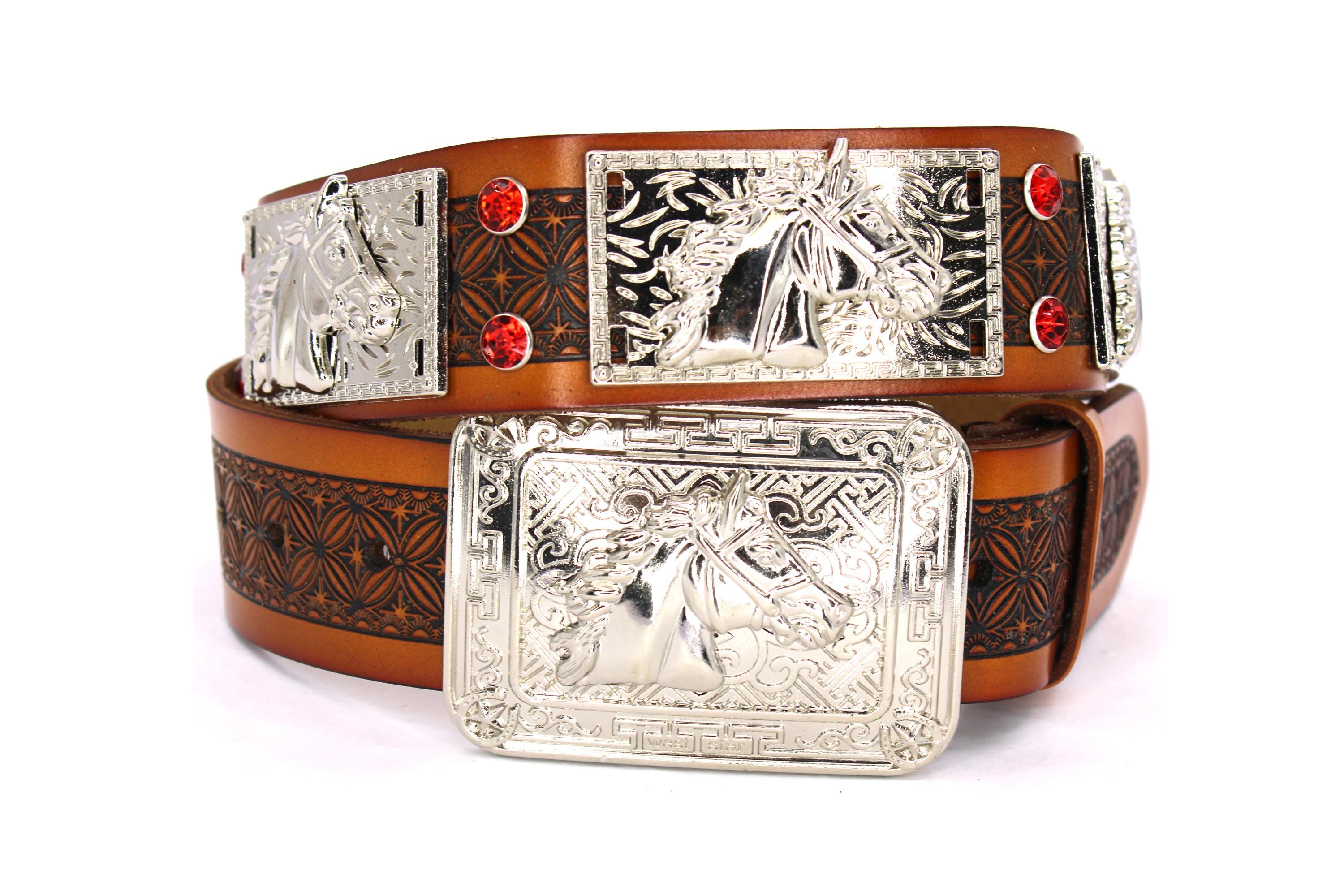 Belts. Com Amplia Grabado Berry Concho 10pcs 1 And 1/2" Antique Nickel