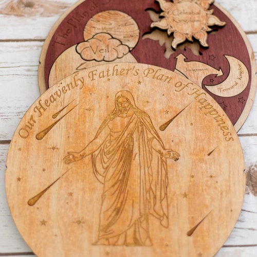 LDS Plan of Salvation Wood Puzzle Teaching Tool. Puzzle - Etsy Australia