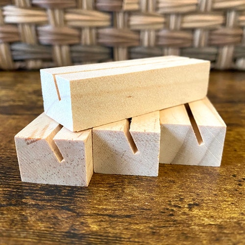 Wooden Card Stand Affirmation Card Holder Etsy